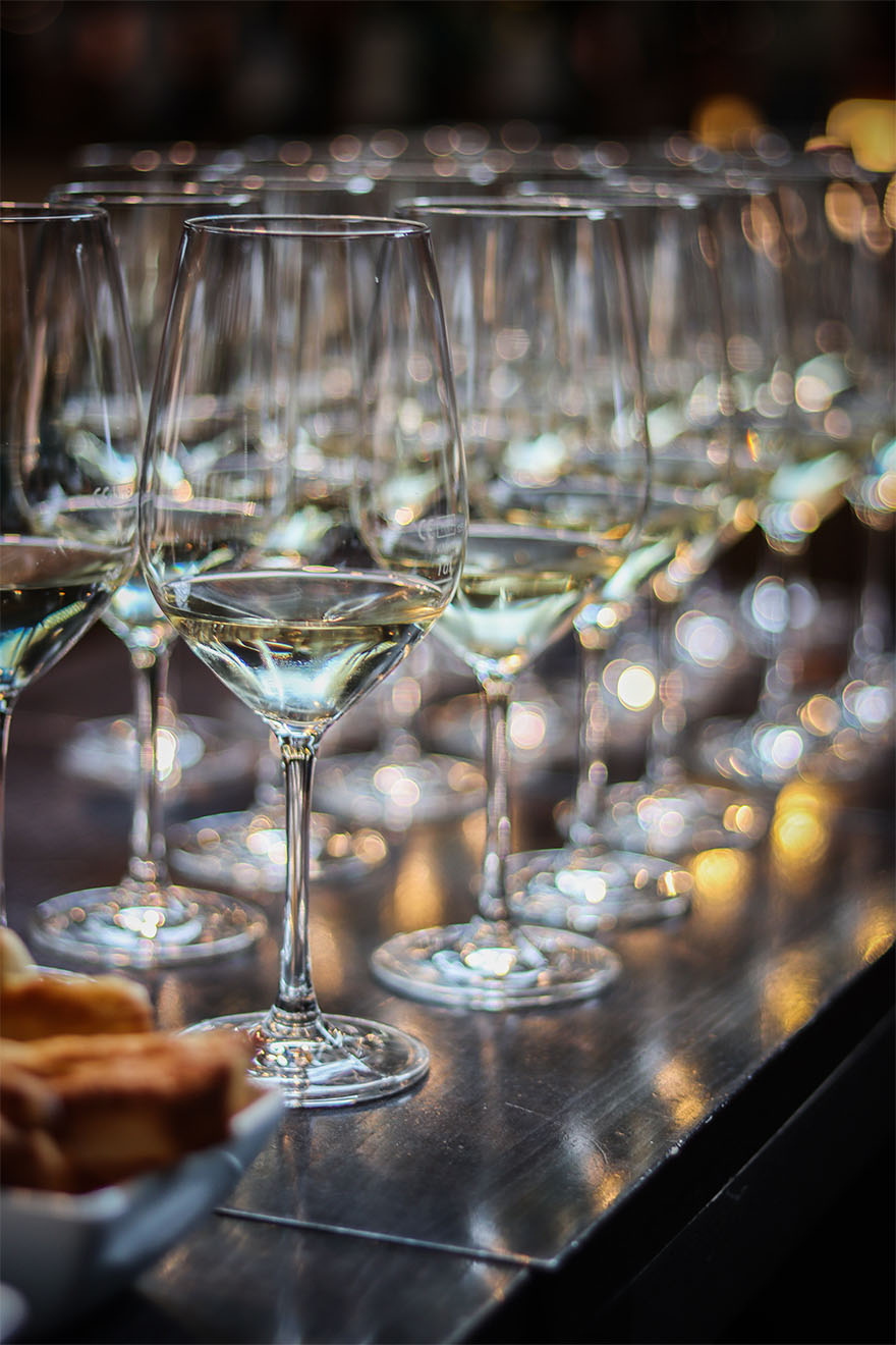 Glasses with Wine