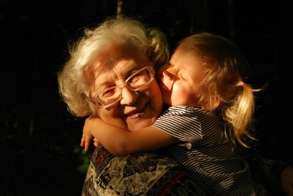 Resident with family